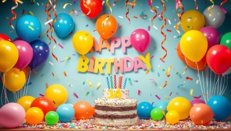 Bday Background