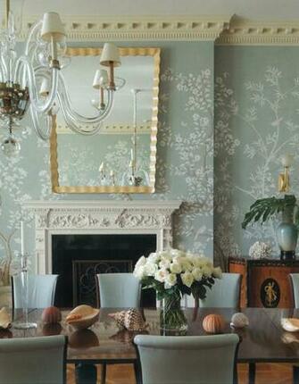 Chinoiserie Chic Seashells And
