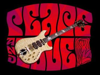 Peace And Love Guitar New Music Myspace Wallpaper Blicer