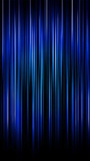 Blue Vertical Lines Mobile Wallpaper