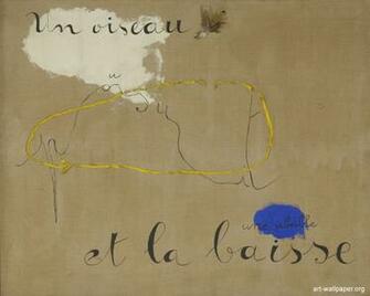 Joan Miro Wallpaper Art Painting