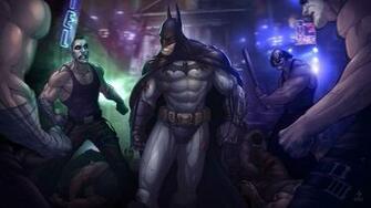 Batman Arkham City By Patrickbrown Fan Art Digital Drawings Games