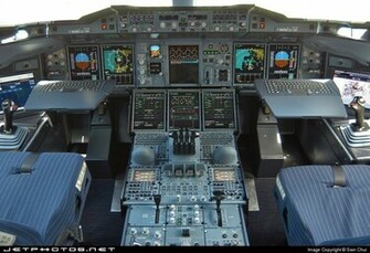 Airbus A380 Cockpit Wallpaper