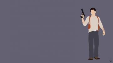 Nathan Drake Uncharted Minimalist Wallpaper