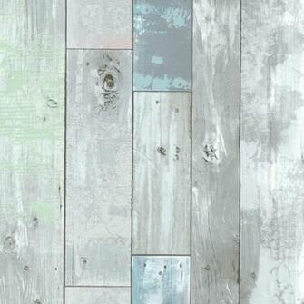 Dean Blue Distressed Wood Panel Wallpaper Rustic By