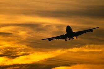 Boeing 747sr Silhouette HD Wallpaper Aircraft