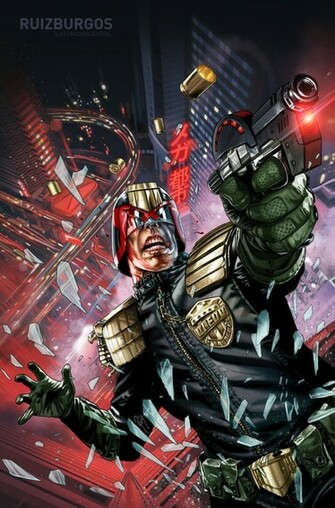 Judge Dredd By Ruizburgos