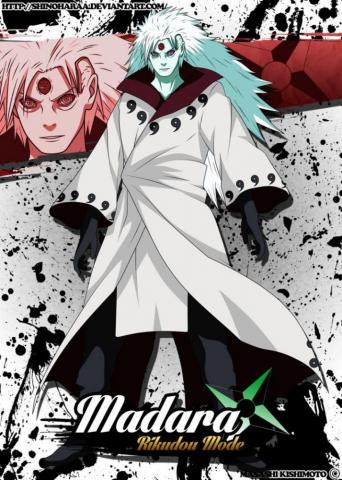 Madara Uchiha Rikudou Mode Naruto Comic