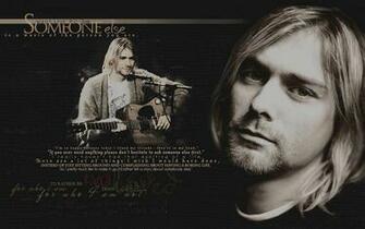 Text Quotes Nirvana Kurt Cobain Sepia Guitars Artwork Musicians