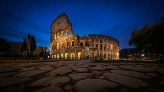 Colosseum Wallpaper Background