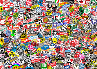 Sticker Bomb Wallpaper