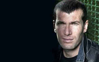 Voetballer Zinedine Zidane Wallpaper Achtergrond