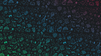 Colourful Aesthetic Doodles Wallpaper