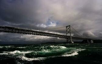 Bridge Sea Sky Cloudy Excitement Gloomy Stock Photos