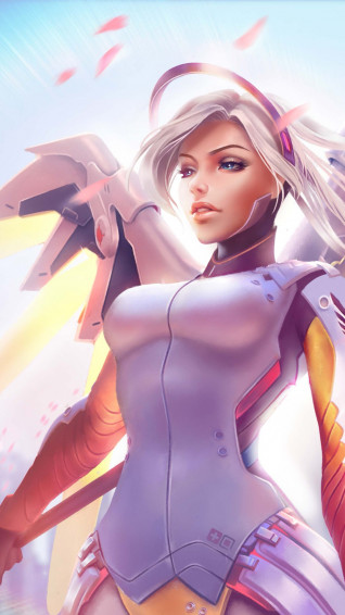 Mercy Overwatch 5k Wallpaper