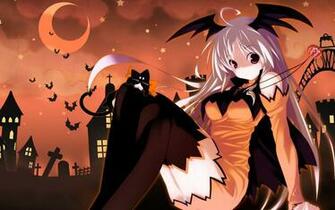 Anime Halloween Wallpaper Id Wallpapervortex