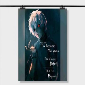 Sad Anime Wallpaper With Quotes Custom Printed Poster Wall Decor