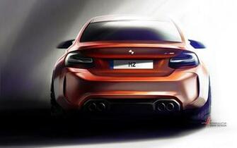 Bmw M2 Coupe Sketches Wallpaper