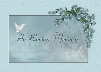 Go Back Gallery For In Loving Memory Background