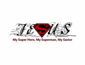 Jesus Is My Superhero Wallpaper