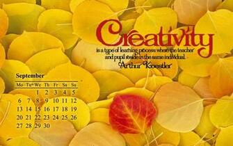 September Wallpaper