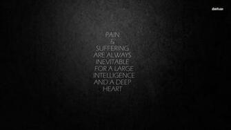 Suffering And Pain Quotes Like Success