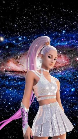 Ariana Grande Fortnite Wallpaper By Vit0zai