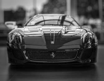 Ferrari Gto Black Sports Cars Wallpaper