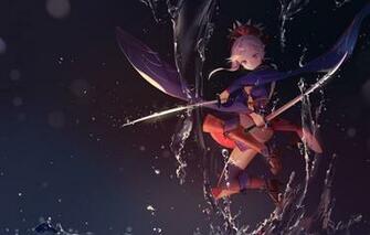Wallpaper Fate Grand Order Miyamoto Musashi Leiq Image For