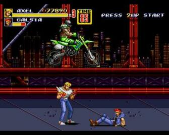 Streets Of Rage Axel Wallpaper Sega