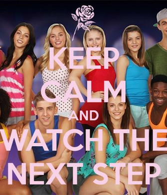 Keep Calm And Watch The Next Step Carry On Image