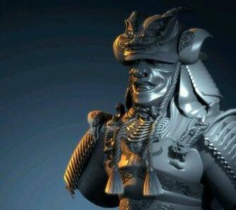 Japanese Samurai Tablet Phone Wallpaper Background Album Art For
