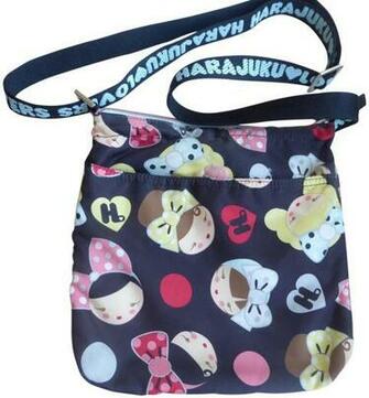 Harajuku Lovers Black Background Polyester Cross Body Bag Tradesy