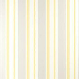 Home Decorating Wallpaper Eaton Stripe Camomile Yellow