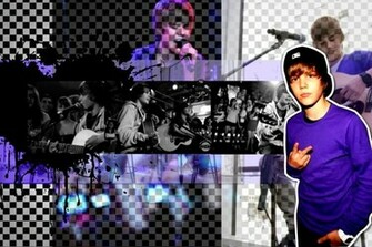 Justin Bieber Purple Wallpaper HD