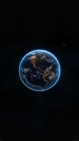 Af19 Earth From Space Amazing Satellite Illust Art