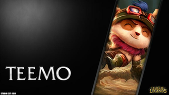 Wallpaper Teemo League Of Legends By Black Adrac Star