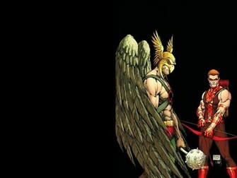 Hawkman Fl Che Rouge Wallpaper