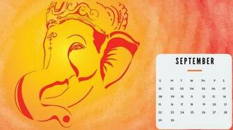 September Calendar Wallpaper