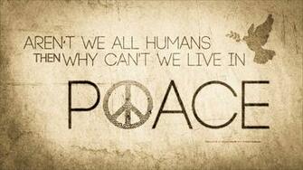 Humans Make Peace Google Skins Background
