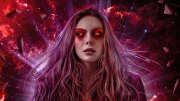 4k Scarlet Witch Wallpaper Background Image