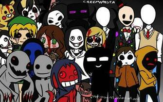 Cutesy Creepypasta Wallpaper