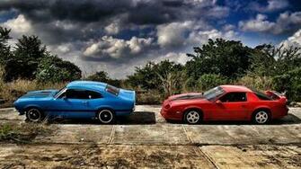 Ford Maverick Muscle Classic Hot Rod Rods Chevrolet Camaro G Wallpaper