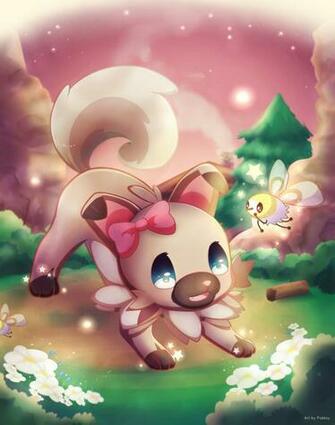 Rockruff By Pokkiu