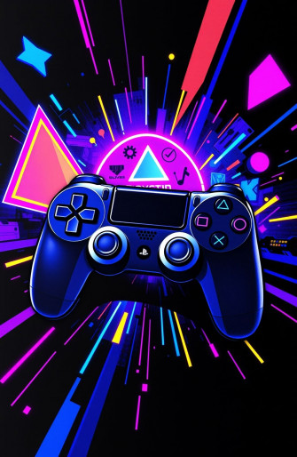 Playstation Controller Wallpaper