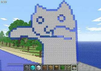 Cat Minecraft Wallpaper Long By
