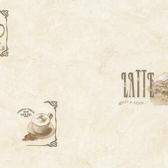 Coffee Themed Wallpaper In Orchard Blossom Way Houston Tx