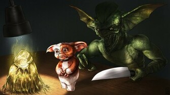 Gremlins Gizmo Wallpaper And Stripe By