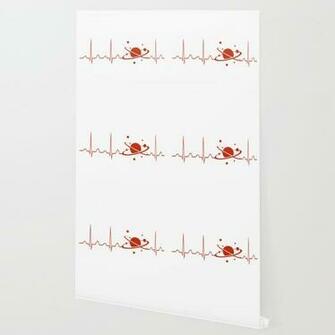 Cosmologist Heartbeat Wallpaper By Sophiafashion Society6