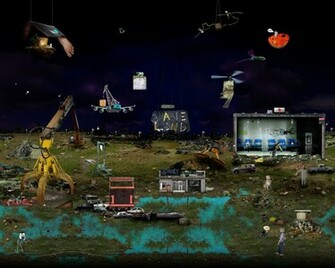 The Desktop Wasteland Wallpaper iPhone